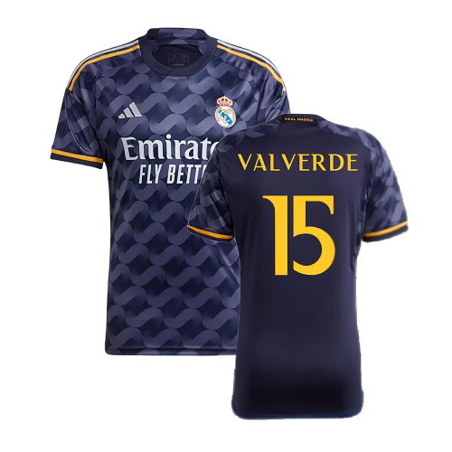 2023-2024 Real Madrid Away Shirt (Valverde 15)