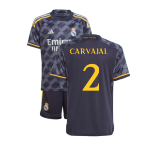 2023-2024 Real Madrid Away Youth Kit (Carvajal 2)