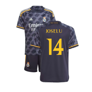 2023-2024 Real Madrid Away Youth Kit (Joselu 14)