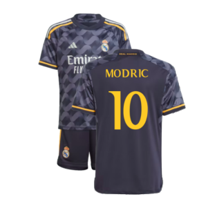 2023-2024 Real Madrid Away Youth Kit (Modric 10)
