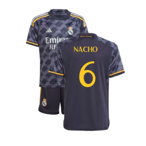 2023-2024 Real Madrid Away Youth Kit (Nacho 6)