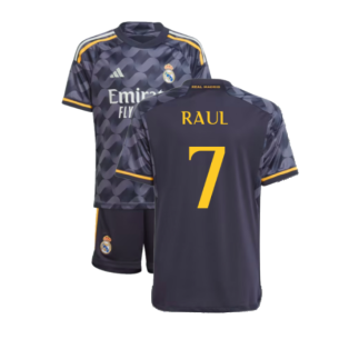 2023-2024 Real Madrid Away Youth Kit (Raul 7)