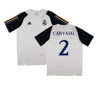 2023-2024 Real Madrid Core Tee (White) (Carvajal 2)