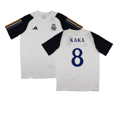 2023-2024 Real Madrid Core Tee (White) (Kaka 8)