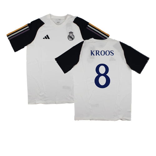 2023-2024 Real Madrid Core Tee (White) (Kroos 8)