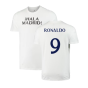 2023-2024 Real Madrid DNA Graphic Tee (White) (Ronaldo 9)