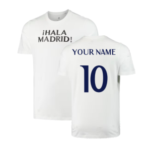 2023-2024 Real Madrid DNA Graphic Tee (White)
