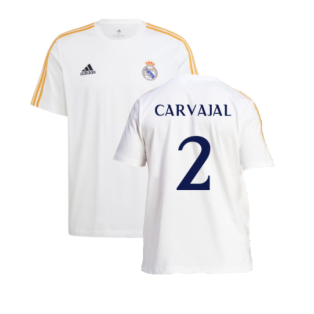 2023-2024 Real Madrid DNA Tee (White) (Carvajal 2)