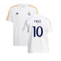 2023-2024 Real Madrid DNA Tee (White) (Figo 10)