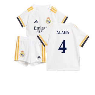 2023-2024 Real Madrid Home Baby Kit (Alaba 4)