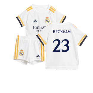2023-2024 Real Madrid Home Baby Kit (Beckham 23)