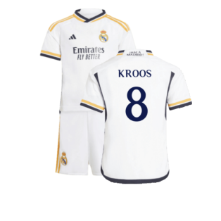 2023-2024 Real Madrid Home Mini Kit (Kroos 8)