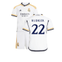 2023-2024 Real Madrid Home Mini Kit (Rudiger 22)