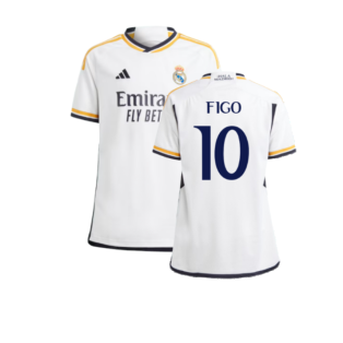 2023-2024 Real Madrid Home Shirt (Kids) (Figo 10)