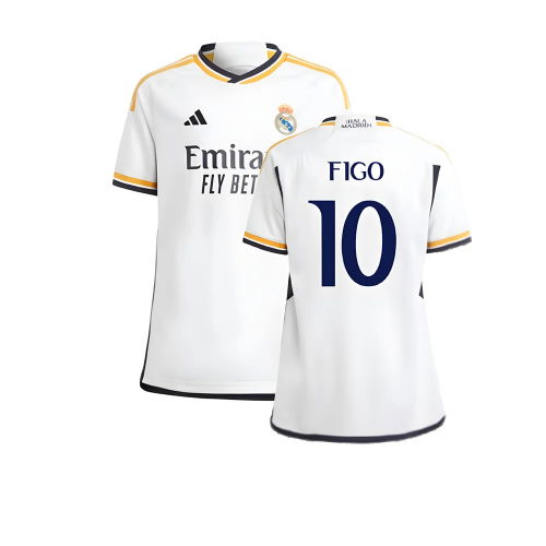 2023-2024 Real Madrid Home Shirt (Kids) (Figo 10)