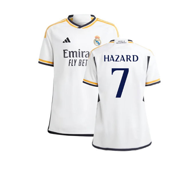 2023-2024 Real Madrid Home Shirt (Kids) (Hazard 7)