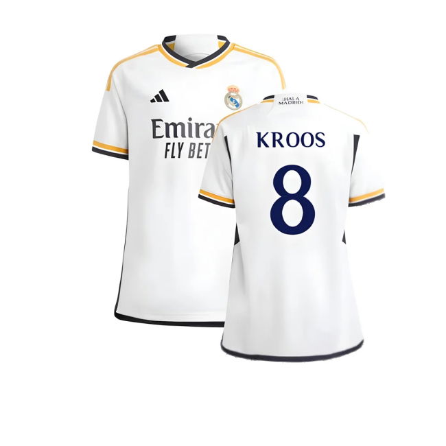 2023-2024 Real Madrid Home Shirt (Kids) (Kroos 8)