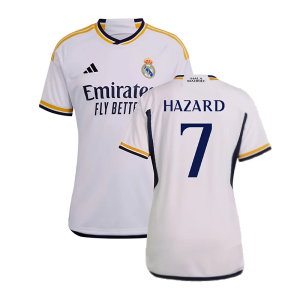 2023-2024 Real Madrid Home Shirt (Ladies) (Hazard 7)