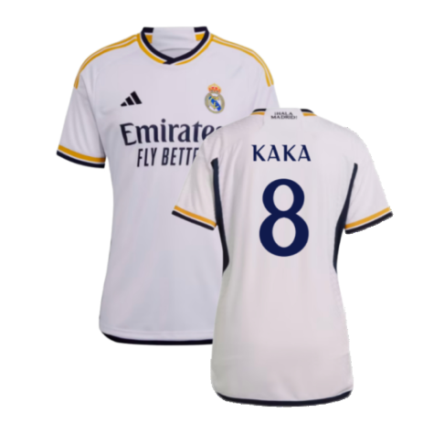 2023-2024 Real Madrid Home Shirt (Ladies) (Kaka 8)