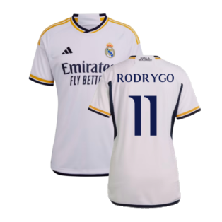 2023-2024 Real Madrid Home Shirt (Ladies) (Rodrygo 11)