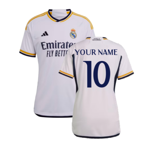 2023-2024 Real Madrid Home Shirt (Ladies) (Your Name)
