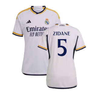 2023-2024 Real Madrid Home Shirt (Ladies) (Zidane 5)