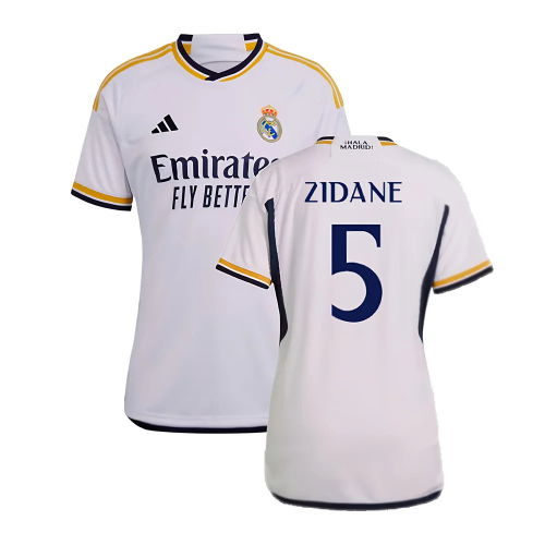 2023-2024 Real Madrid Home Shirt (Ladies) (Zidane 5)