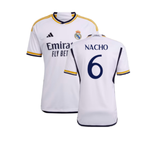 2023-2024 Real Madrid Home Shirt (Nacho 6)