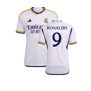 2023-2024 Real Madrid Home Shirt (Ronaldo 9)