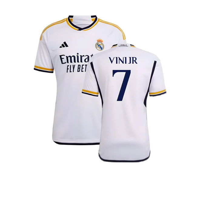 2023-2024 Real Madrid Home Shirt (Vini Jr. 7)