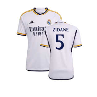 2023-2024 Real Madrid Home Shirt (Zidane 5)
