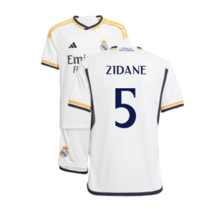 2023-2024 Real Madrid Home Youth Kit (Zidane 5)