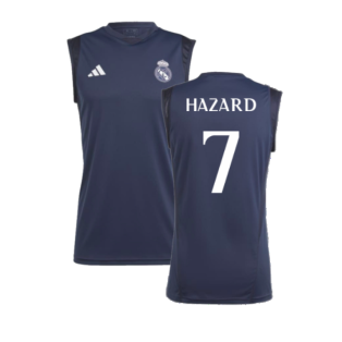 2023-2024 Real Madrid Sleeveless Jersey (Legend Ink) (Hazard 7)