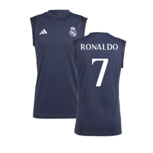 2023-2024 Real Madrid Sleeveless Jersey (Legend Ink) (Ronaldo 7)