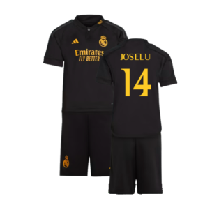 2023-2024 Real Madrid Third Mini Kit (Joselu 14)