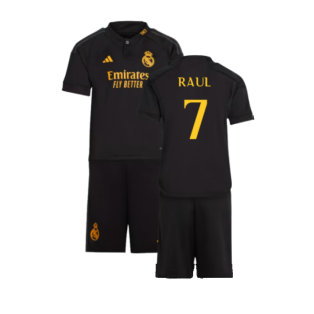 2023-2024 Real Madrid Third Mini Kit (Raul 7)