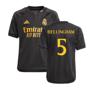 2023-2024 Real Madrid Third Shirt (Kids) (Bellingham 5)