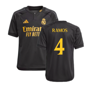 2023-2024 Real Madrid Third Shirt (Kids) (Sergio Ramos 4)