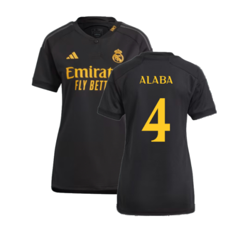 2023-2024 Real Madrid Third Shirt (Ladies) (Alaba 4)
