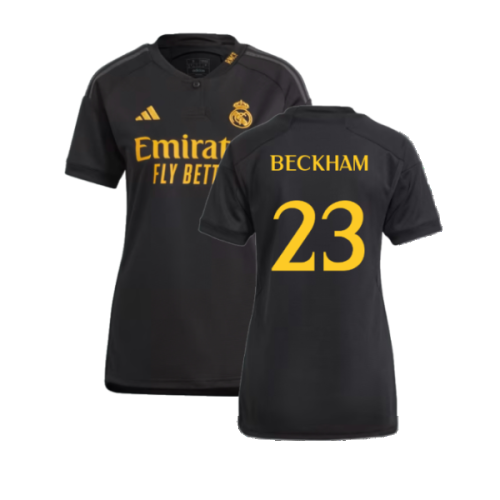 2023-2024 Real Madrid Third Shirt (Ladies) (Beckham 23)
