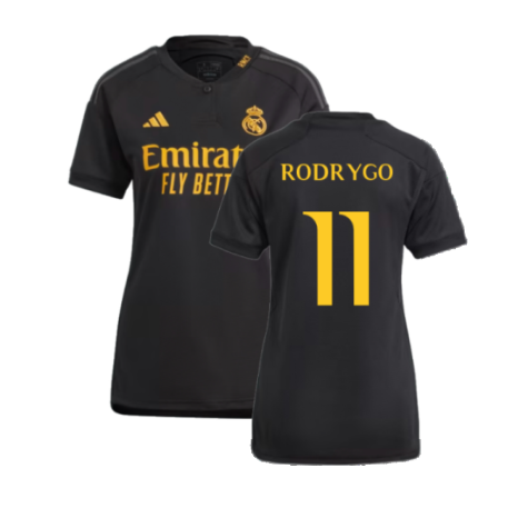 2023-2024 Real Madrid Third Shirt (Ladies) (Rodrygo 11)