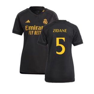 2023-2024 Real Madrid Third Shirt (Ladies) (Zidane 5)
