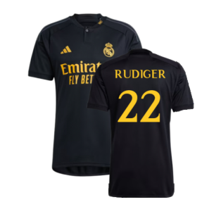 2023-2024 Real Madrid Third Shirt (Rudiger 22)