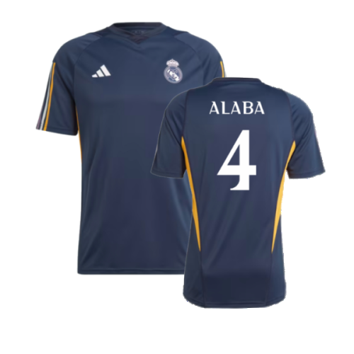 2023-2024 Real Madrid Training Shirt (Legend Ink) (Alaba 4)