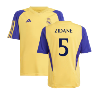 2023-2024 Real Madrid Training Shirt (Spark) - Kids (Zidane 5)