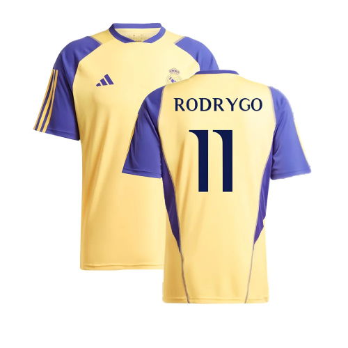 2023-2024 Real Madrid Training Shirt (Spark) (Rodrygo 11)
