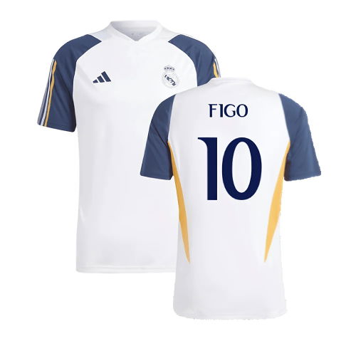 2023-2024 Real Madrid Training Shirt (White) (Figo 10)