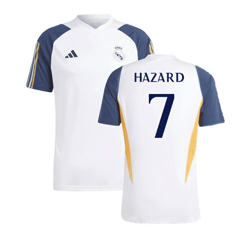 2023-2024 Real Madrid Training Shirt (White) (Hazard 7)