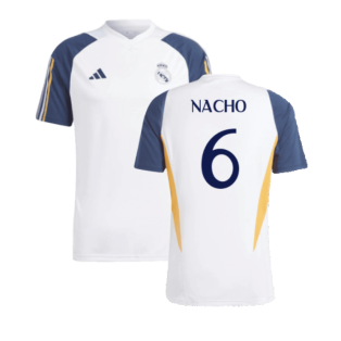 2023-2024 Real Madrid Training Shirt (White) (Nacho 6)