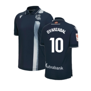 2023-2024 Real Sociedad Authentic Away Shirt (Oyarzabal 10)